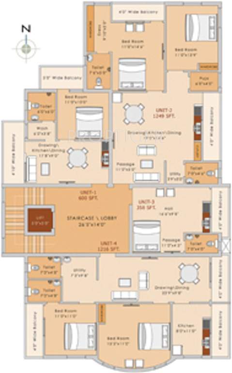 Images for Cluster Plan of Adishakti Sakuntala Sojurn