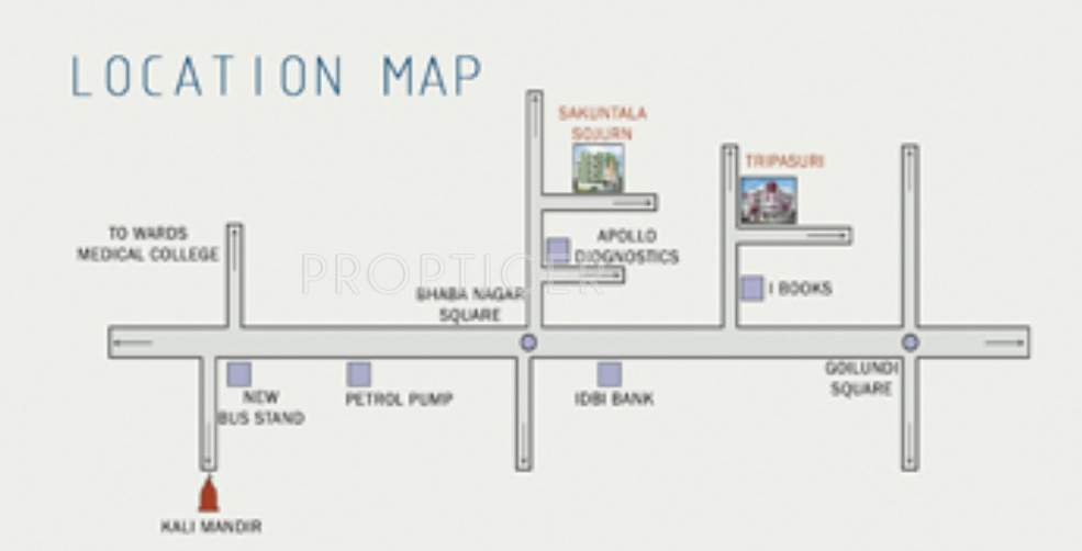 Images for Location Plan of Adishakti Sakuntala Sojurn
