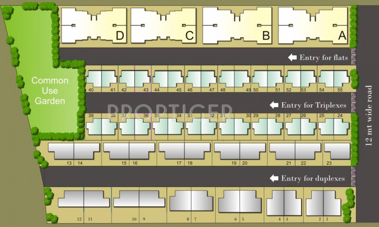 Images for Layout Plan of Avaneesh Shree Kunj
