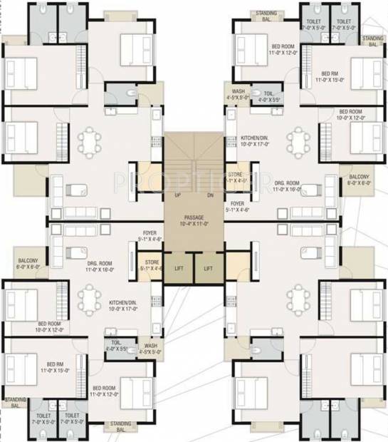  shikhar Images for Cluster Plan of Kailash Shikhar