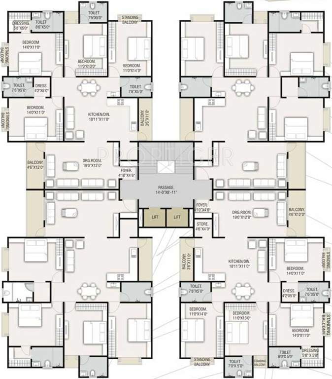 shikhar Images for Cluster Plan of Kailash Shikhar