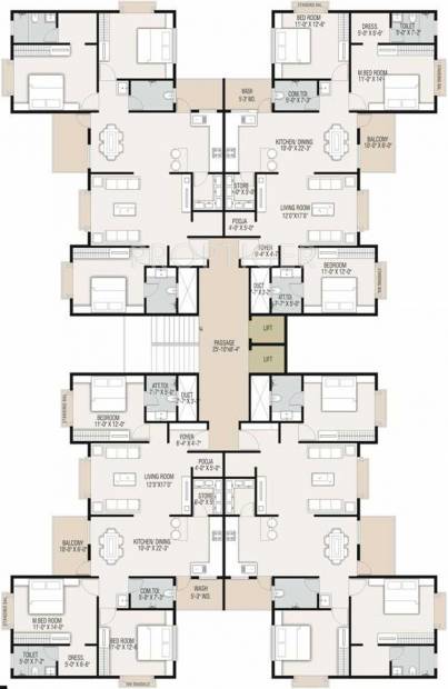  shikhar Images for Cluster Plan of Kailash Shikhar