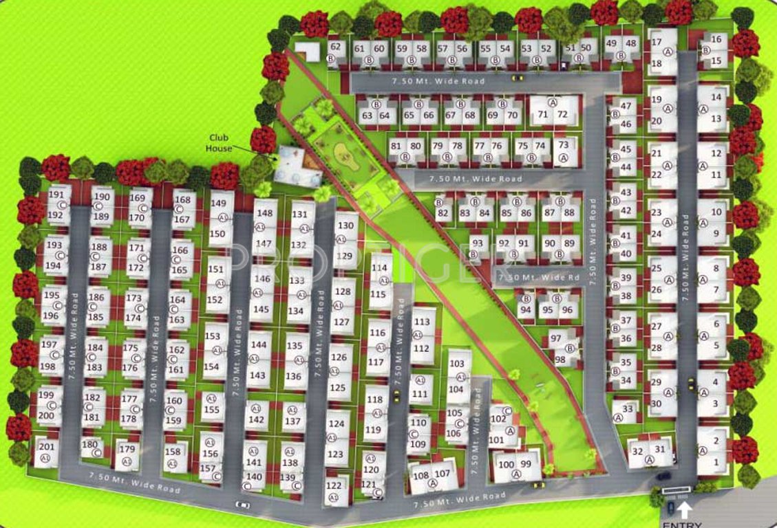  residency Images for Layout Plan of Dream Residency