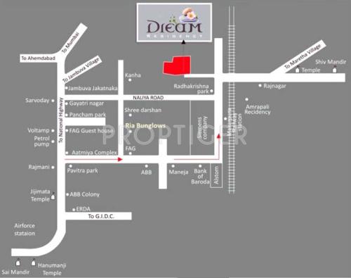  residency Images for Location Plan of Dream Residency