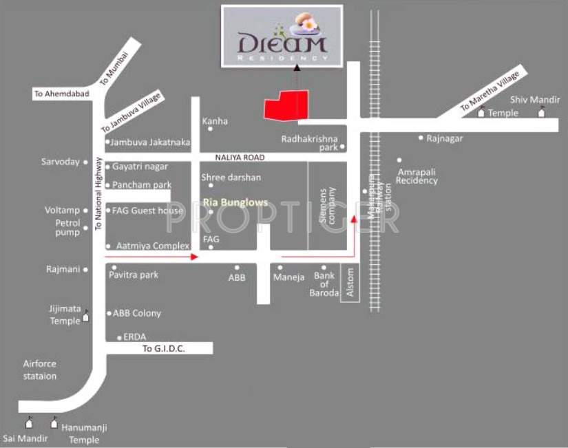  residency Images for Location Plan of Dream Residency