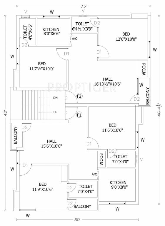 Images for Cluster Plan of SKC Snat Residency