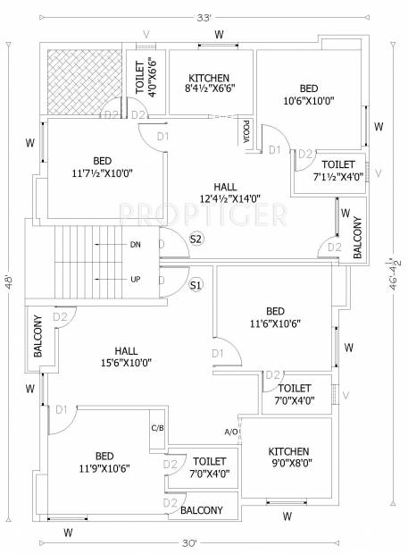 Images for Cluster Plan of SKC Snat Residency