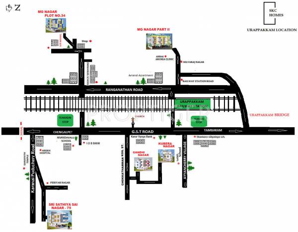 Images for Location Plan of SKC Snat Residency Images for Location Plan of SKC Snat Residency