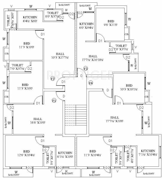 Images for Cluster Plan of SKC Homes