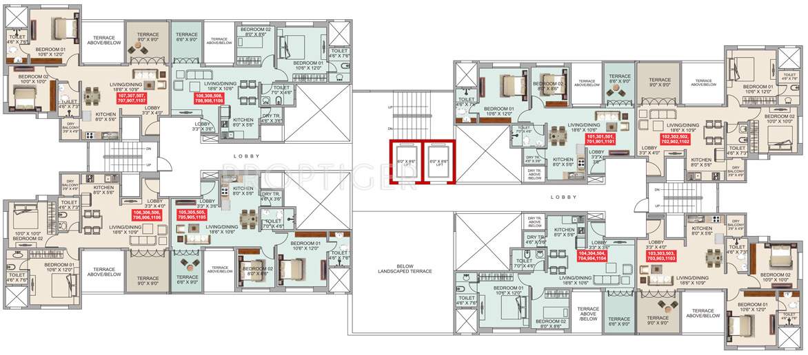 Images for Cluster Plan of D R Gavhane Destinations Ostia