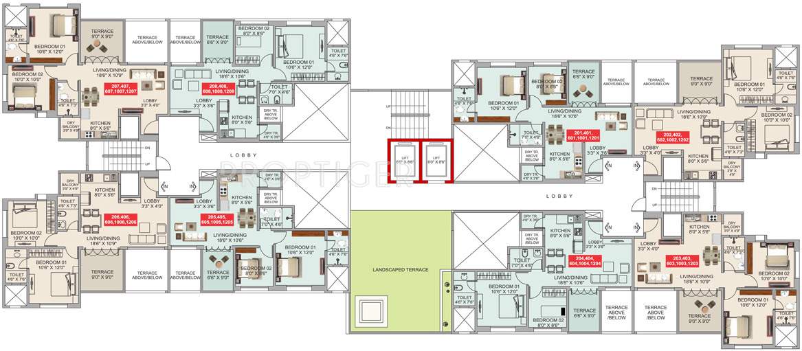 Images for Cluster Plan of D R Gavhane Destinations Ostia