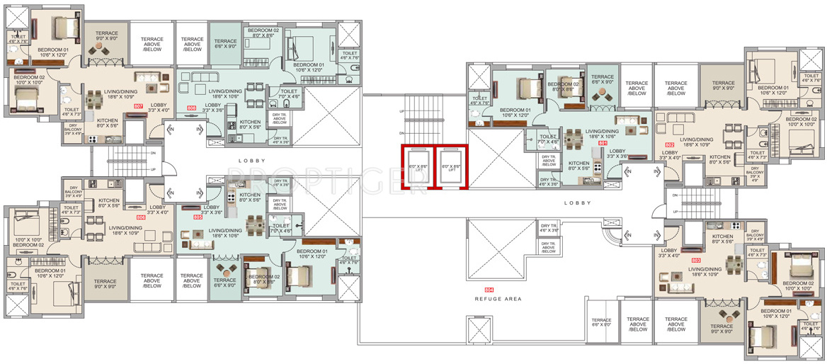 Images for Cluster Plan of D R Gavhane Destinations Ostia