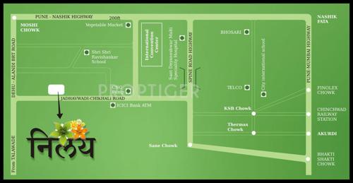  nilay Images for Location Plan of Siddhivinayak Nilay