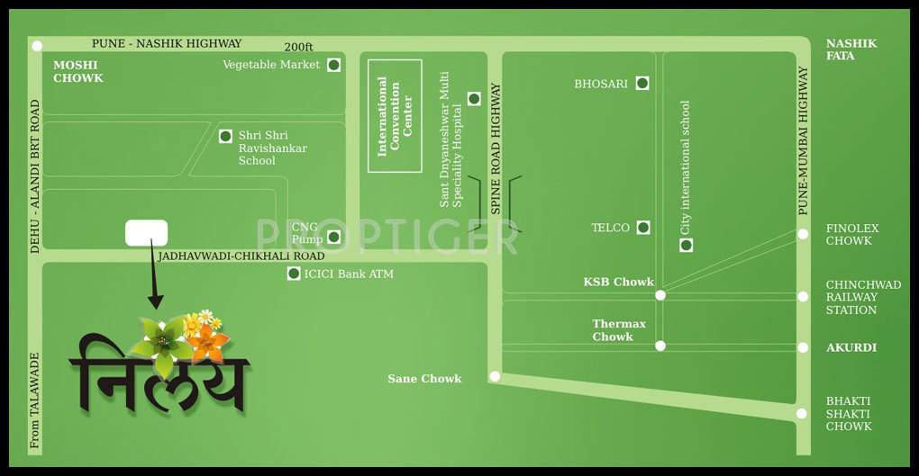 nilay Images for Location Plan of Siddhivinayak Nilay