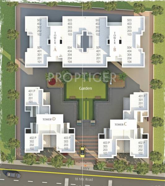 Images for Layout Plan of Akash Everest Icon