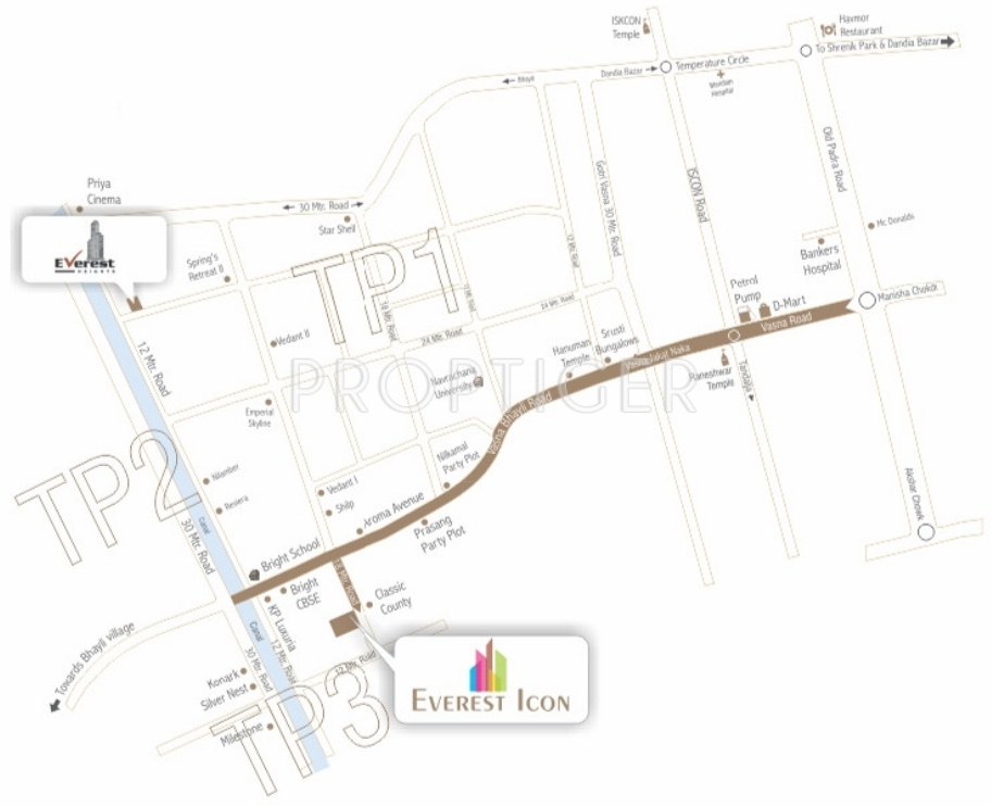 Images for Location Plan of Akash Everest Icon