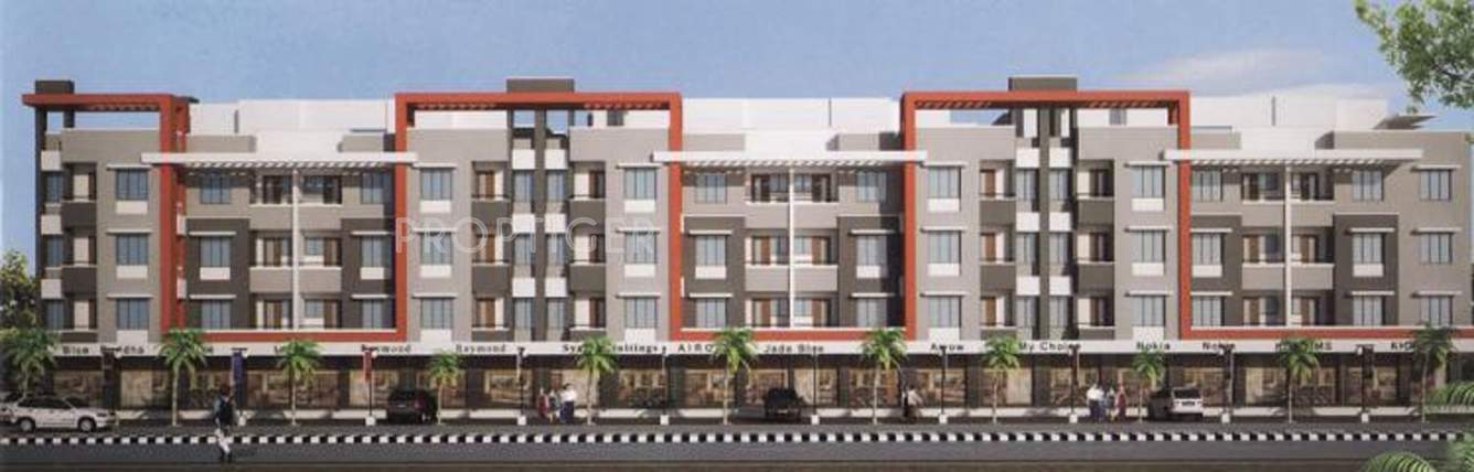  resi cum plaza Images for Elevation of Vinayak Group Vadodara Resi Cum Plaza