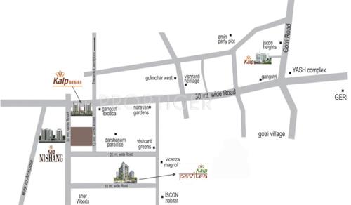  nishang Images for Location Plan of Kalp Nishang