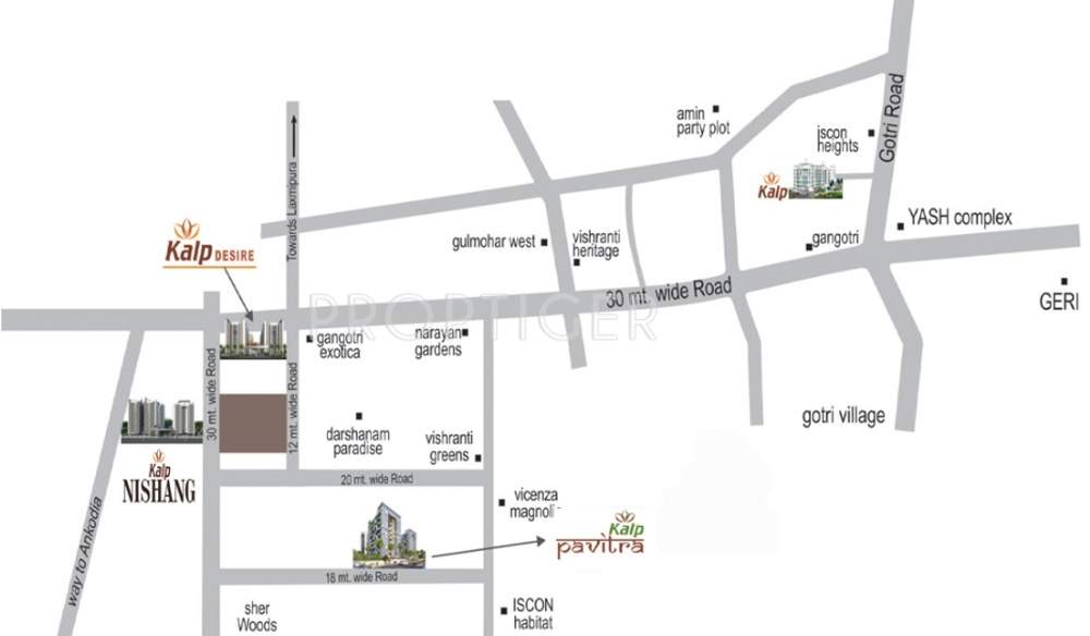  nishang Images for Location Plan of Kalp Nishang