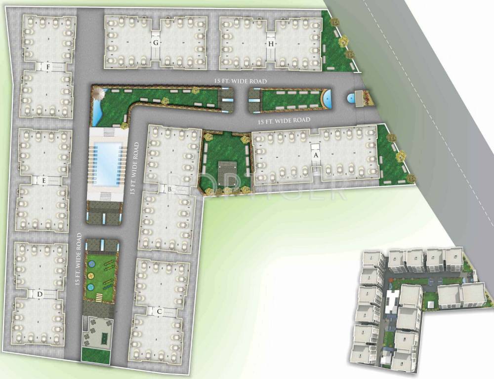 Images for Layout Plan of Hj Atlantic Residency