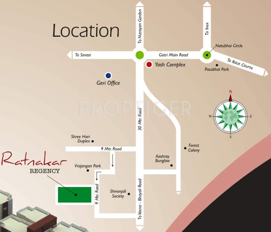  regency Images for Location Plan of Ratnakar Regency