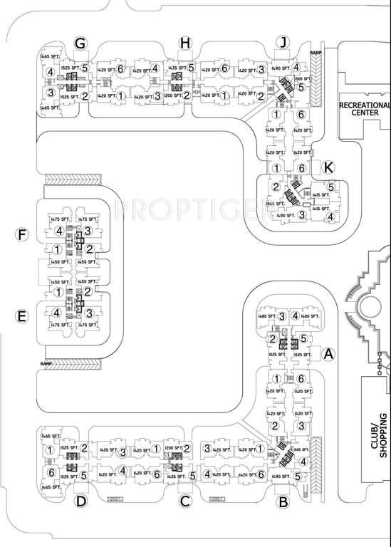capital greens phase 1 and 2 Images for Layout Plan of DLF Capital Greens Phase 1 And 2