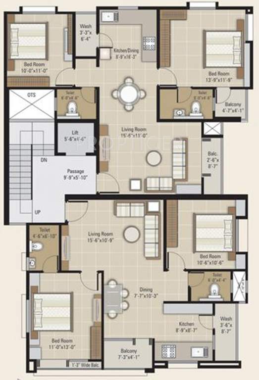 Images for Cluster Plan of Aastha Serene