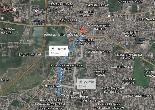 Images for Location Plan of MR Vijaya Lakshmi Apartments