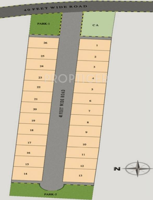 Images for Layout Plan of Rashi Rajanukunte