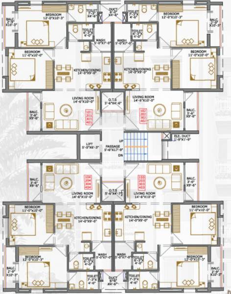 Images for Cluster Plan of JB Developers Element Rise