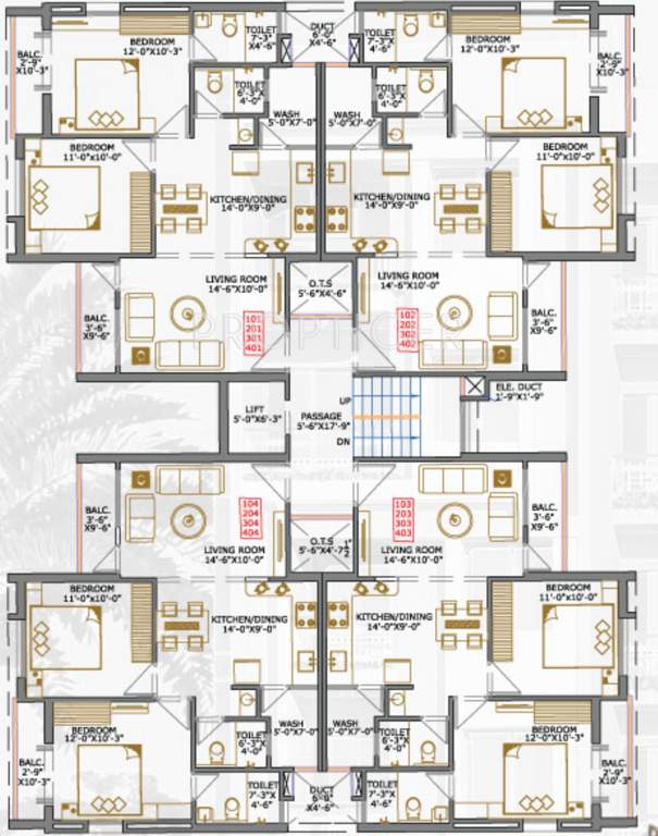 Images for Cluster Plan of JB Developers Element Rise