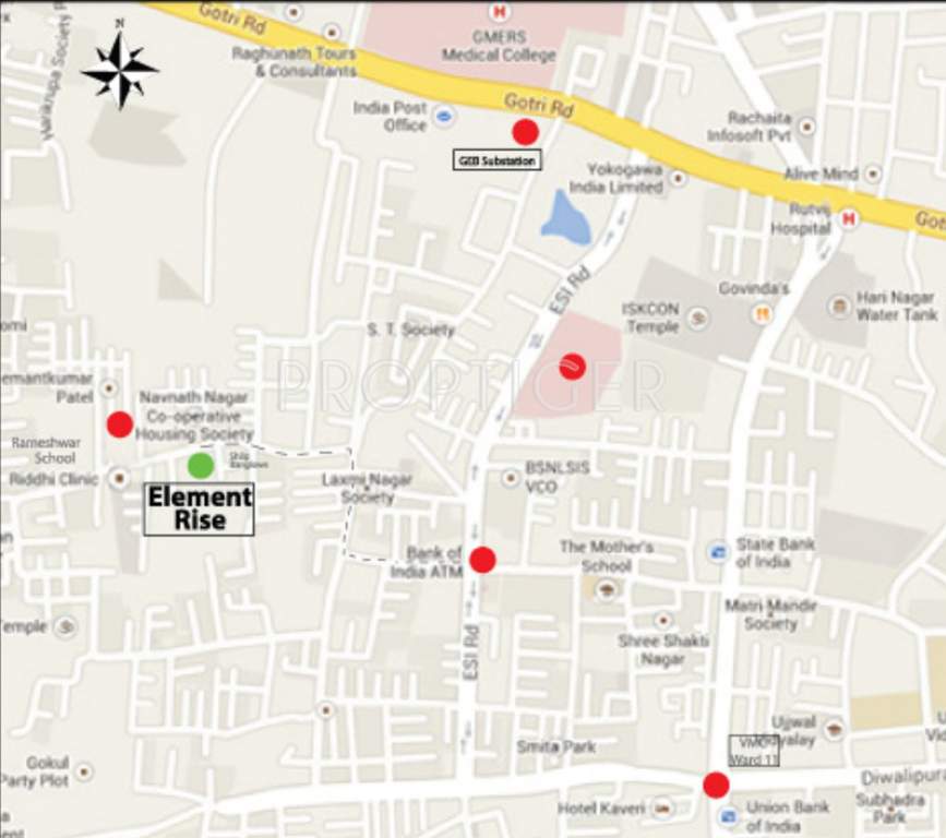 Images for Location Plan of JB Developers Element Rise