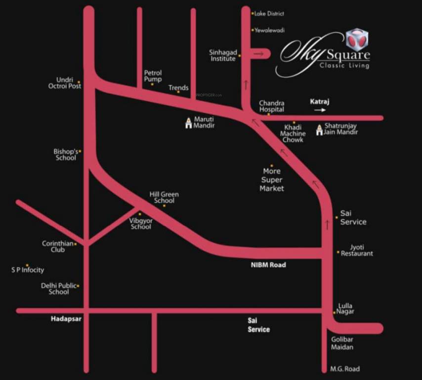 Images for Location Plan of Ravinanda Sky Square