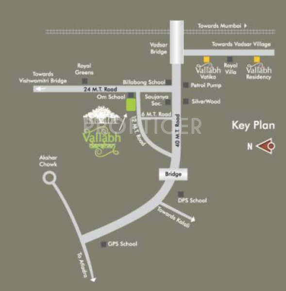 Images for Location Plan of Vedant Vallabh Darshan Images for Location Plan of Vedant Vallabh Darshan