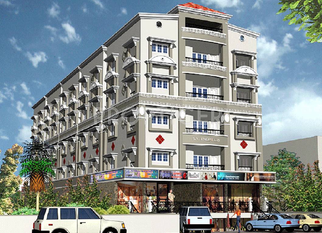 sree s.v. group sai sreenivasam nilayam Elevation