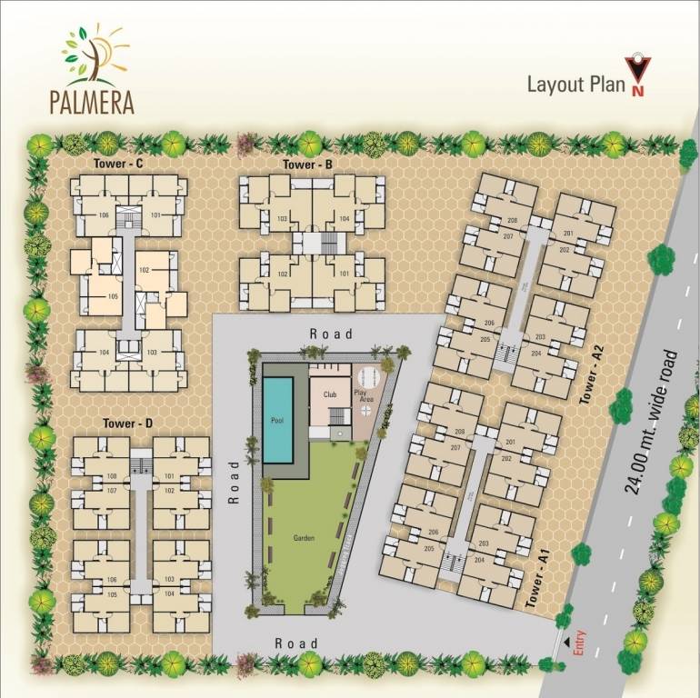  palmera Layout Plan