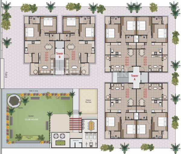 Images for Layout Plan of Safal Divine Harmony