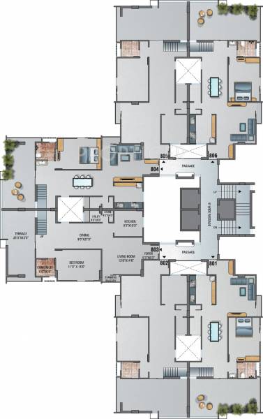 Images for Cluster Plan of Aries Infratech Empyrean Skyline