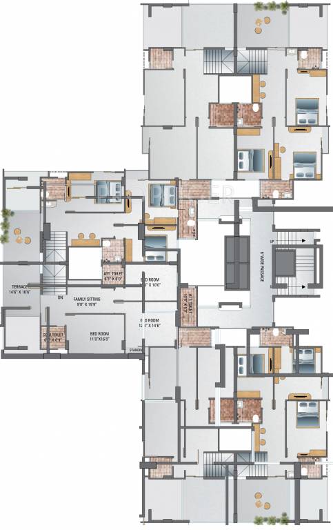Images for Cluster Plan of Aries Infratech Empyrean Skyline