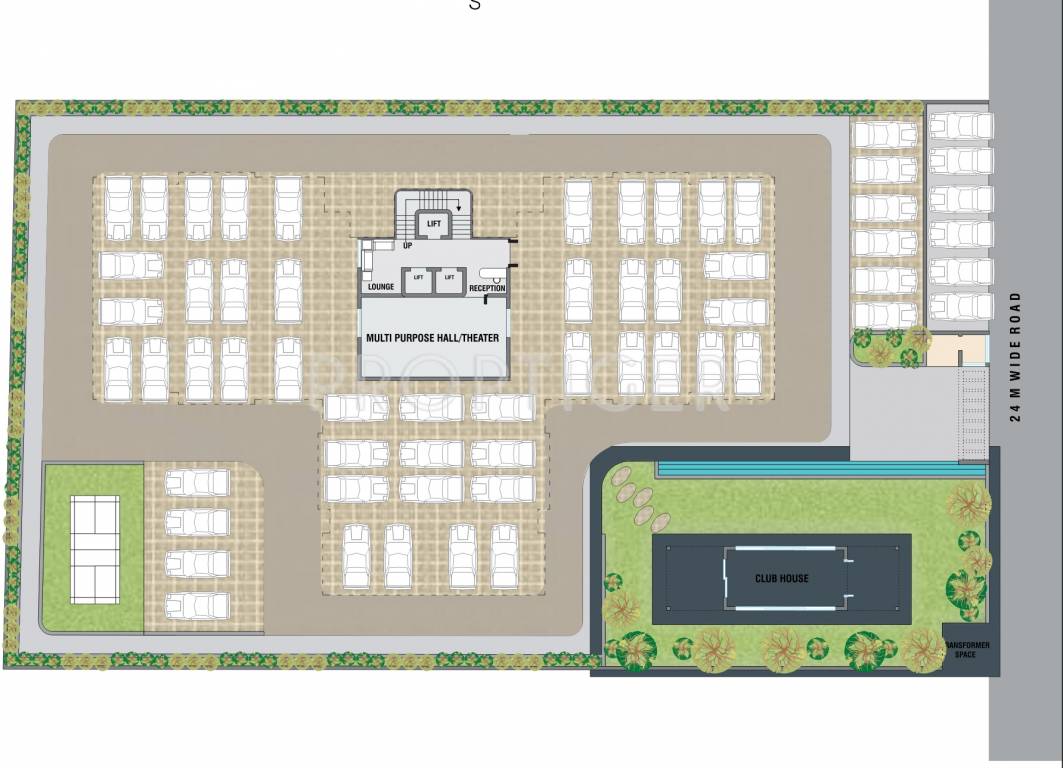 Images for Layout Plan of Aries Infratech Empyrean Skyline