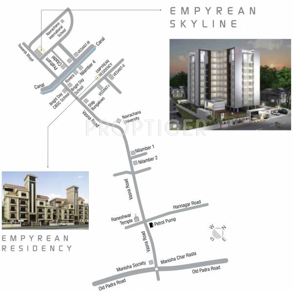 Images for Location Plan of Aries Infratech Empyrean Skyline
