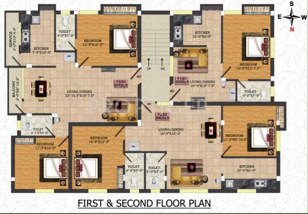 Images for Cluster Plan of RKN KPS Flats Images for Cluster Plan of RKN KPS Flats