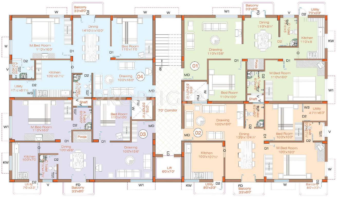 Images for Cluster Plan of RR Gajananam