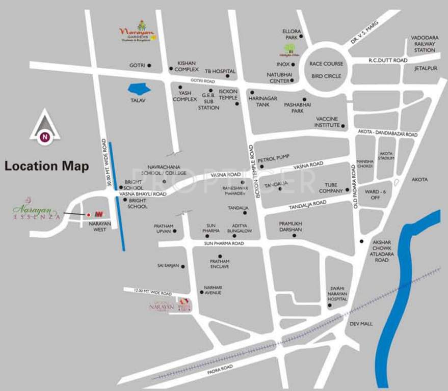Images for Location Plan of Narayan Essenza