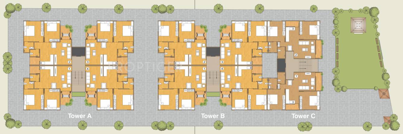 Images for Layout Plan of Fortune Greenfield 2