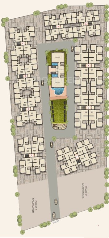 Images for Layout Plan of Fortune Greenfield 3