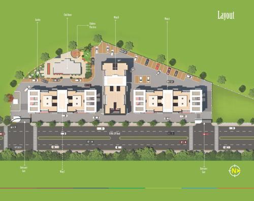 Images for Layout Plan of D R Gavhane Destinations Memoir