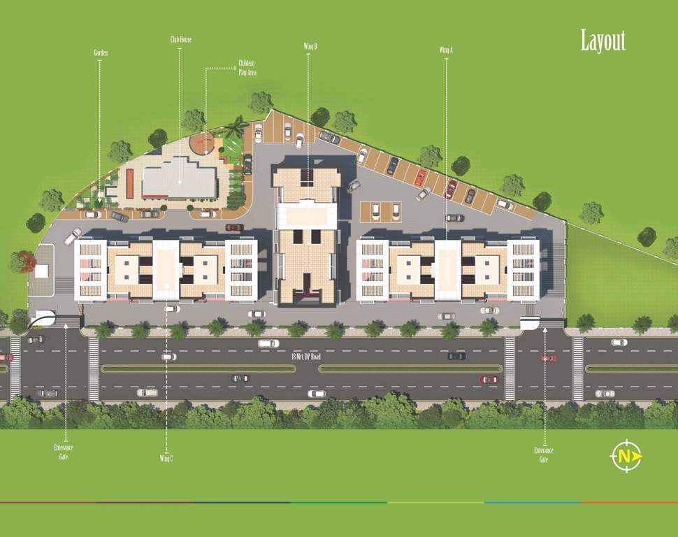 Images for Layout Plan of D R Gavhane Destinations Memoir