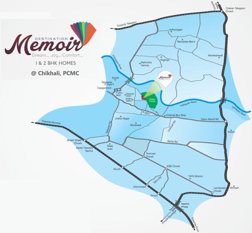 Images for Location Plan of D R Gavhane Destinations Memoir