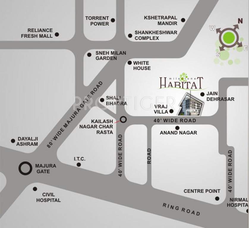 Images for Location Plan of Milestone Habitat